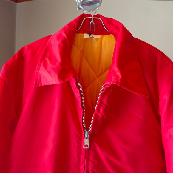 Vintage Red Quilted Jacket - Picture 2 of 13